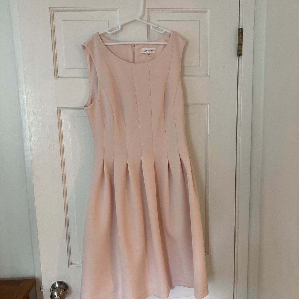 Calvin Klein Light Pink Dress - size 8